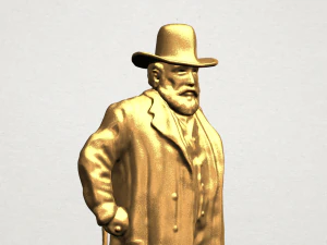 sculpture of a man 02 3D Print Model
