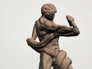 fighting with snake Modelo de impresión 3D