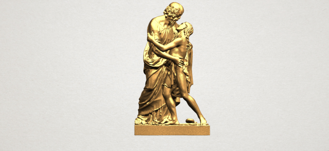 father and son 3D-Druckmodell .c4d .max .obj .3ds .fbx .stl .blend 