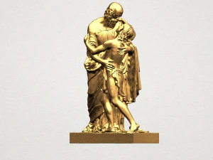 father and son 3D Print Model