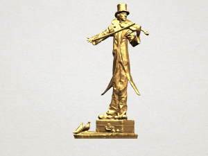 play violin 3D-Druckmodell