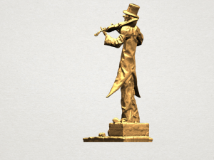 play violin 3D-Druckmodell