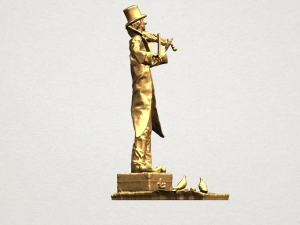 play violin 3D-Druckmodell