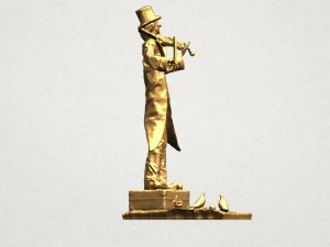 play violin 3D Print Model