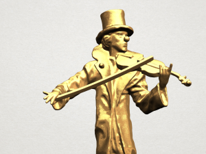 play violin 3D-Druckmodell