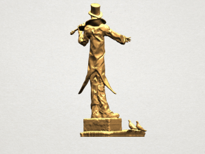 play violin 3D-Druckmodell