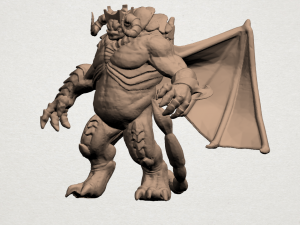 monster 01 3Dプリントモデル