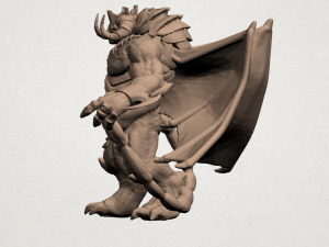 monster 01 3Dプリントモデル