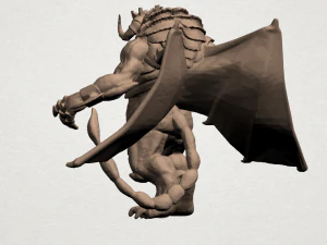 monster 01 3D Print Model