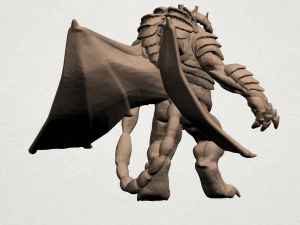 monster 01 3D Print Model