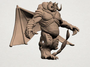 monster 01 3D Print Model