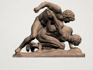 wrestling 3D Print Model