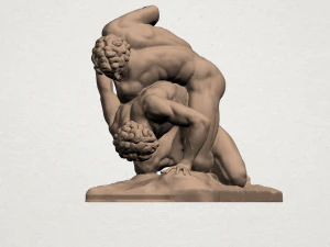wrestling 3D Print Model