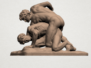 wrestling Modello di stampa 3D