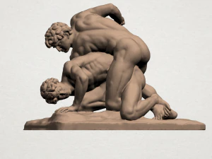 wrestling 3D Print Model
