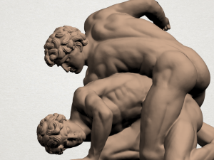 wrestling Modello di stampa 3D