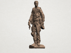 american soldier 3D Принт Модель