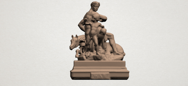 father and son 02 3Dプリントモデル .c4d .max .obj .3ds .fbx .stl .blend 