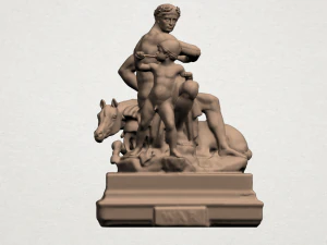 father and son 02 3D Print Model