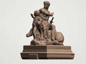 father and son 02 3D Print Model