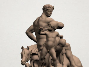 father and son 02 3D Print Model