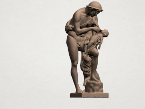 father and son 03 3D Print Model