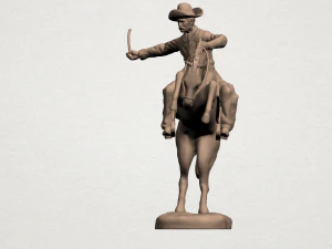 rider 3D Print Model