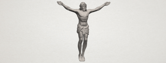 jesus 01 3D Принт Модель .c4d .max .obj .3ds .fbx .stl .blend 