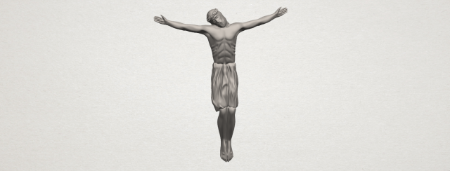 jesus 03 Modelo de impresión 3D .c4d .max .obj .3ds .fbx .stl .blend 