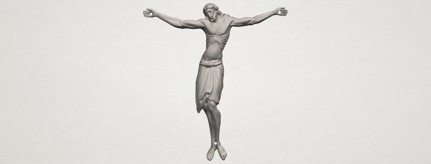 jesus 04 3D Print Model .c4d .max .obj .3ds .fbx .stl .blend
