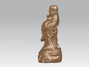 metteyya buddha 08 3D Print Model