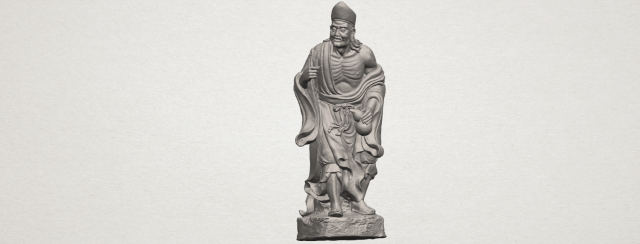 ji gong 3D 打印模型 .c4d .max .obj .3ds .fbx .stl .blend 