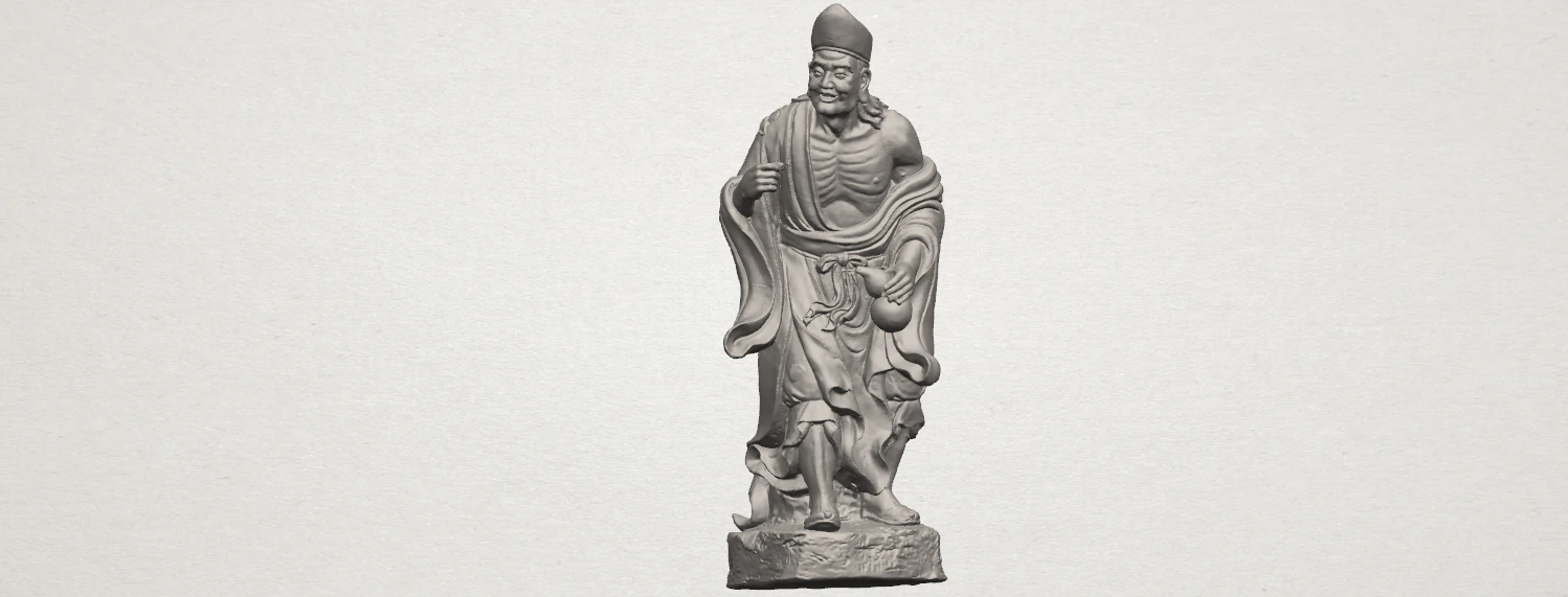 ji gong 3D Print Model .c4d .max .obj .3ds .fbx .stl .blend 