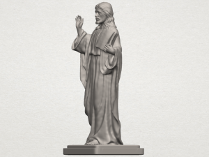 jesus 05 3D 프린트 모델