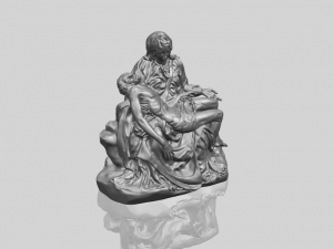 la pieta 3Dプリントモデル