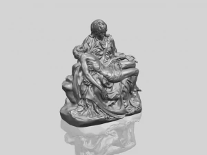 la pieta 3D Print Model