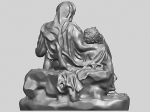 la pieta Model Cetak 3D