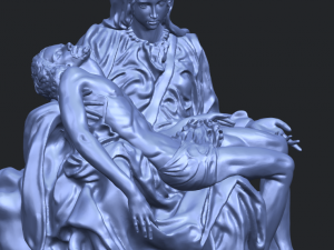 la pieta Model Cetak 3D