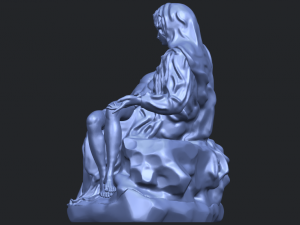 la pieta Model Cetak 3D