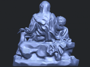 la pieta Model Cetak 3D