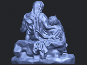 la pieta Model Cetak 3D