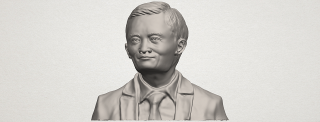 ma yun Modelo de impresión 3D .c4d .max .obj .3ds .fbx .stl .blend 