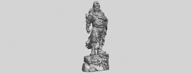 guan gong 02 Modelo de Impressão 3D .c4d .max .obj .3ds .fbx .stl .blend 