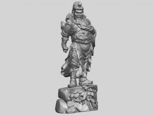 Guan Gong 02 Modello di stampa 3D