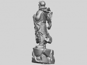 guan gong 02 Modelo de Impressão 3D