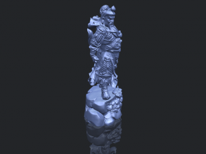 guan gong 02 Modelo de Impressão 3D