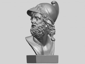 sculpture of a head of man 3Dプリントモデル