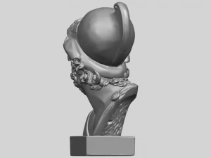 sculpture of a head of man 3D Print Model