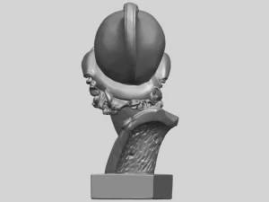sculpture of a head of man 3D Print Model