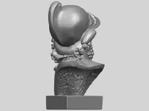 sculpture of a head of man 3D Print Model